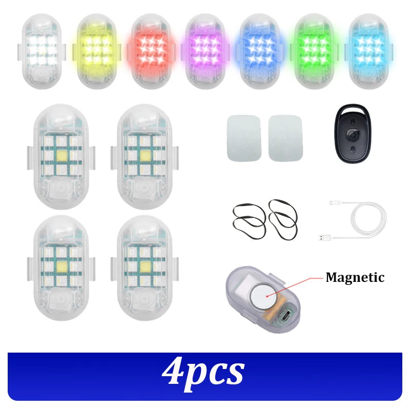 RGB UNDERGLOW LIGHTS – EASY TO SET UP, MAGNETIC, MULTI-COLOR WIRELESS LED LIGHTS