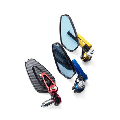 CARBON FIBER PATTERN BAR END MIRRORS – STYLE AND FUNCTIONALITY IN ONE