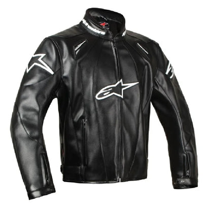 Alpinestars Leather Motorcycle Jacket – Iconic Protection and Style