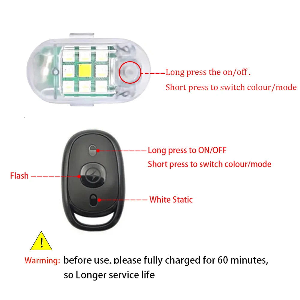 RGB UNDERGLOW LIGHTS – EASY TO SET UP, MAGNETIC, MULTI-COLOR WIRELESS LED LIGHTS