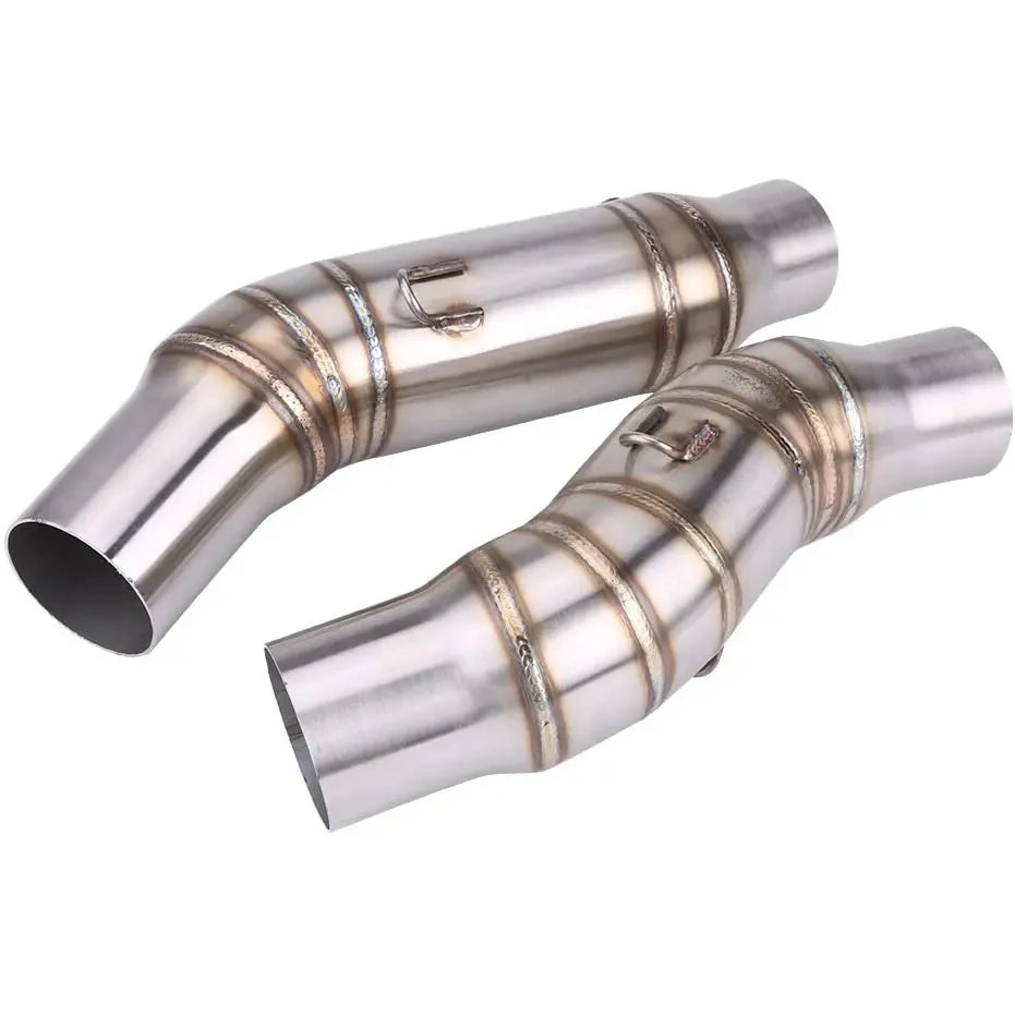 Z1000 Motorcycle Exhaust Middle Pipe Muffler Link Pipe For Kawasaki Z1000 2010-2017