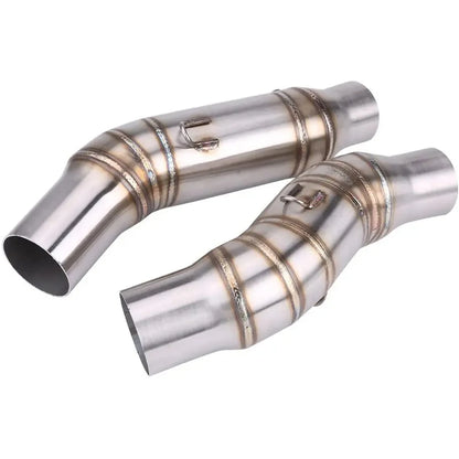 Z1000 Motorcycle Exhaust Middle Pipe Muffler Link Pipe For Kawasaki Z1000 2010-2017