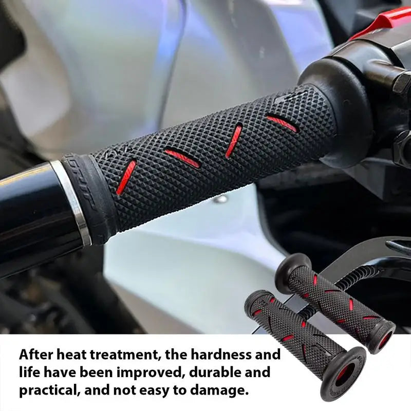 22MM UNIVERSAL MOTORCYCLE HANDLEBAR GRIPS – DURABLE COMFORT AND CONTROL FOR EVERY RIDE