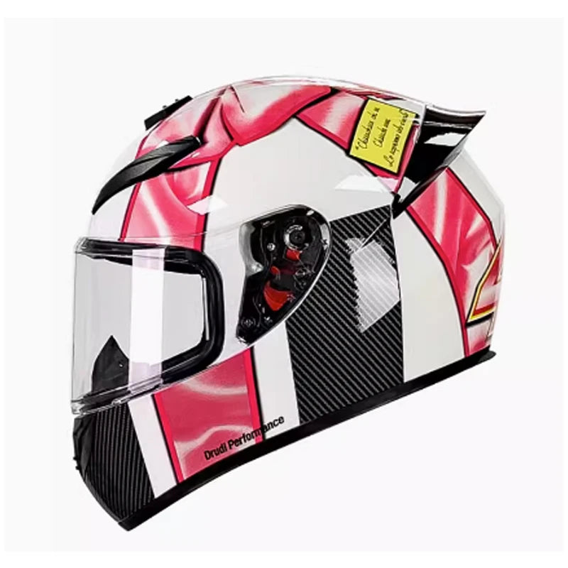 DOT Unisex Motorcycle Full Helmet – Reliable Safety for All-Season Riding