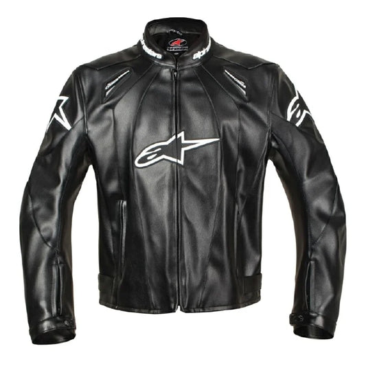 Alpinestars Leather Motorcycle Jacket – Iconic Protection and Style