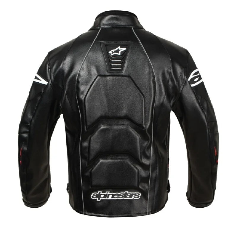 Alpinestars Leather Motorcycle Jacket – Iconic Protection and Style