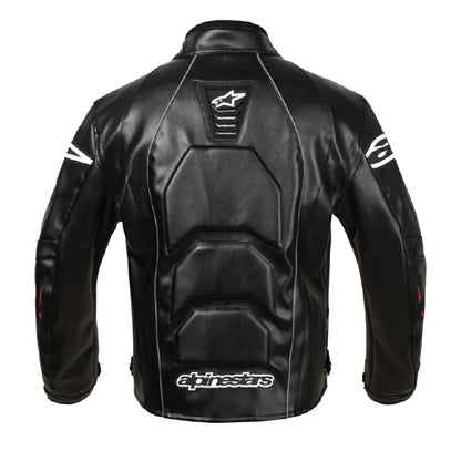 Alpinestars Leather Motorcycle Jacket – Iconic Protection and Style