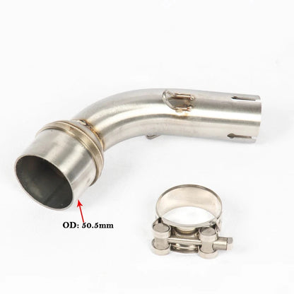 Yamaha YZF R25/R3 & MT-03 Slip-On Exhaust System – 51mm Middle Link Pipe