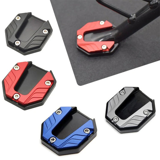 ALUMINUM ALLOY MOTORCYCLE BIKE KICKSTAND EXTENDER – STABILITY AND SUPPORT FOR YOUR MOTORCYCLE