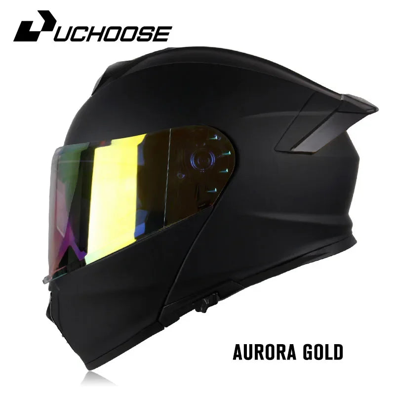 Uchoose DOT Approved Full Face Helmet – Maximum Protection with Modern Versatility