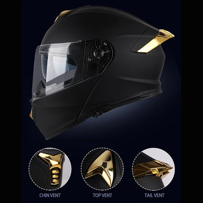 Uchoose DOT Approved Full Face Helmet – Maximum Protection with Modern Versatility